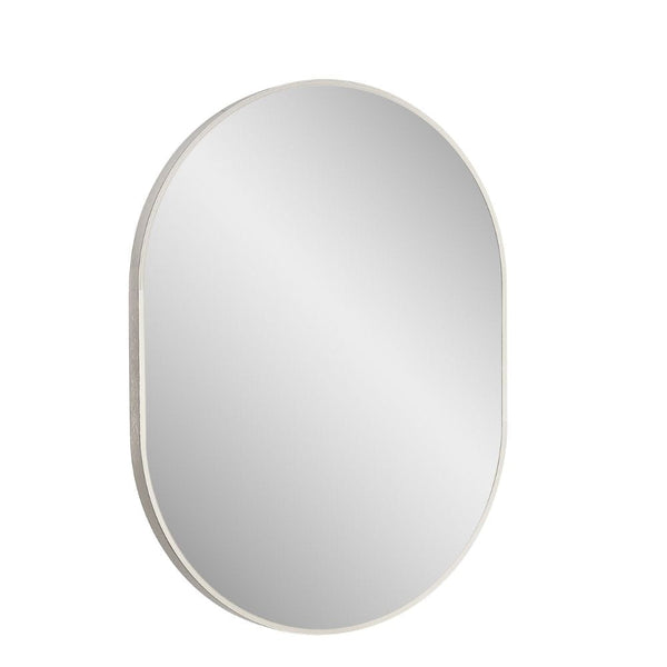 Vera Modern Chrome 24 W x 32 H Oval Mirror | MIR-2432-OV-CH