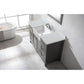 Design Element Burbank Transitional Gray 54" Single Vanity | BK-54-GY