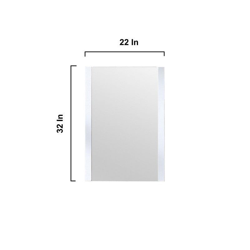 Lexora Vanities Volez Transitional White 24" Single Vanity Set | LV341824SAESM22F