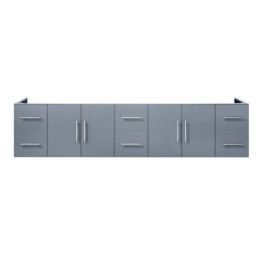 Geneva Transitional Dark Grey 84" Vanity Cabinet Only | LG192284DB00000