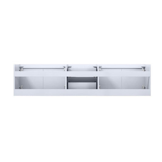 Geneva Transitional Glossy White 80" Vanity Cabinet Only | LG192280DM00000