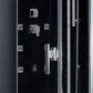 Ariel Platinum DZ961F8-BLK-L Steam Shower