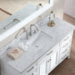 Ariel Kensington 61 Single Sink Vanity Set in White
