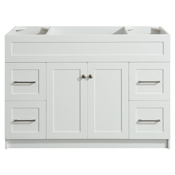 48 Single Sink Base Cabinet In White