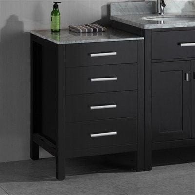 Design Element Linen and Side Cabinets Design Element London Stanmark 20" Cabinet in Espresso