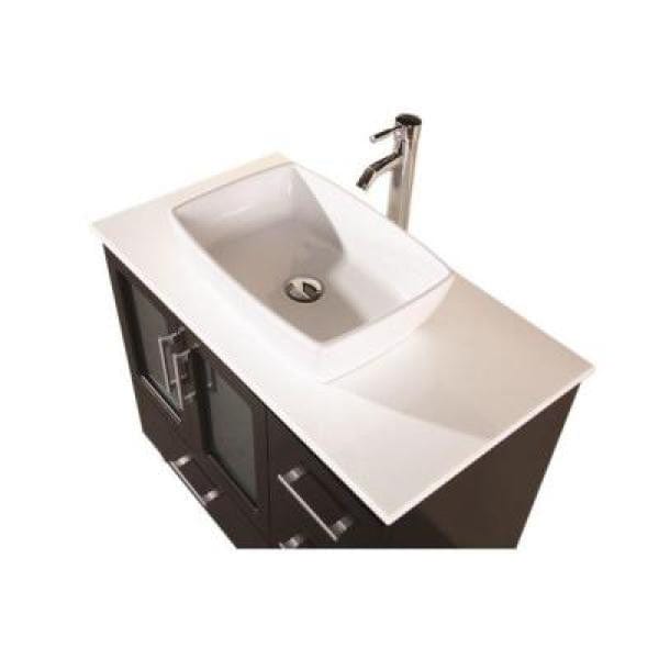 Design Element Vanities Design Element B36-VS | Stanton 36" Single Sink Vanity Set in Espresso