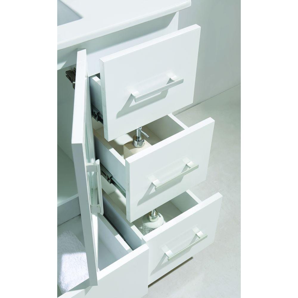 Design Element Vanities Design Element B40-DS-W | Stanton 40" Single Sink Vanity Set in White Finish