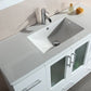 Design Element B48-DS-W | Stanton 48" Single Sink Vanity Set with Drop-In Sink in White