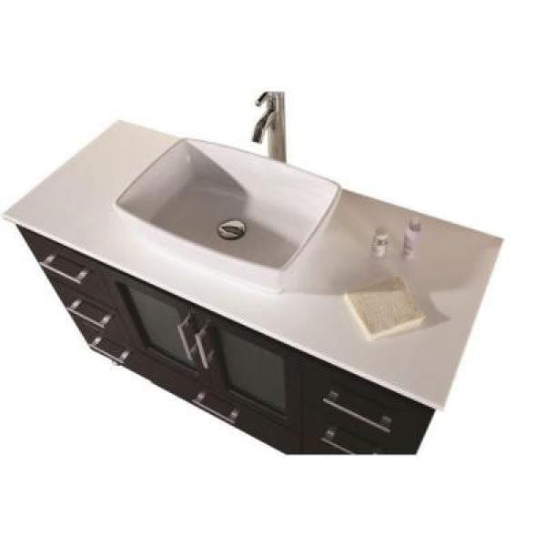 Design Element Vanities Design Element B48-VS | Stanton 48" Single Sink Vanity Set in Espresso