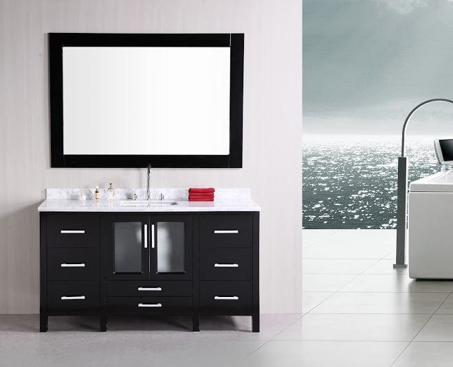 Design Element B60-DS | Stanton 60" Single Sink Vanity Set in Espresso
