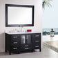 Design Element B60-DS | Stanton 60" Single Sink Vanity Set in Espresso