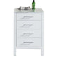 Design Element CAB076-W-20 | London 20" Cabinet in White