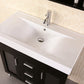 Design Element DEC021 | Milan 36" Single Sink Vanity Set in Espresso