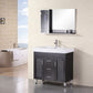 Design Element DEC021 | Milan 36" Single Sink Vanity Set in Espresso