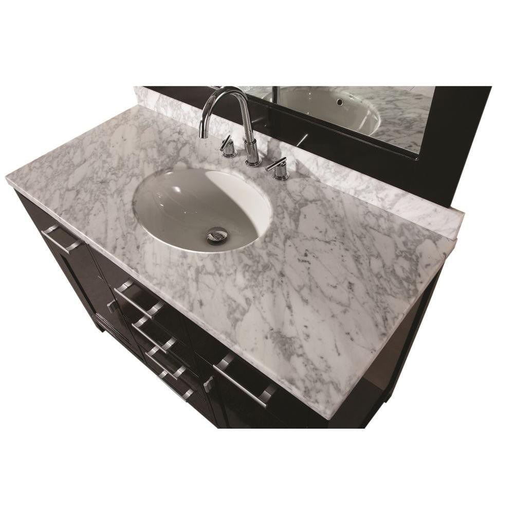 Design Element Vanities Design Element DEC076C | London Stanmark 48" Single Sink Vanity Set in Espresso