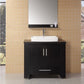 Design Element DEC083A | Washington 36" Single Sink Vanity Set in Espresso