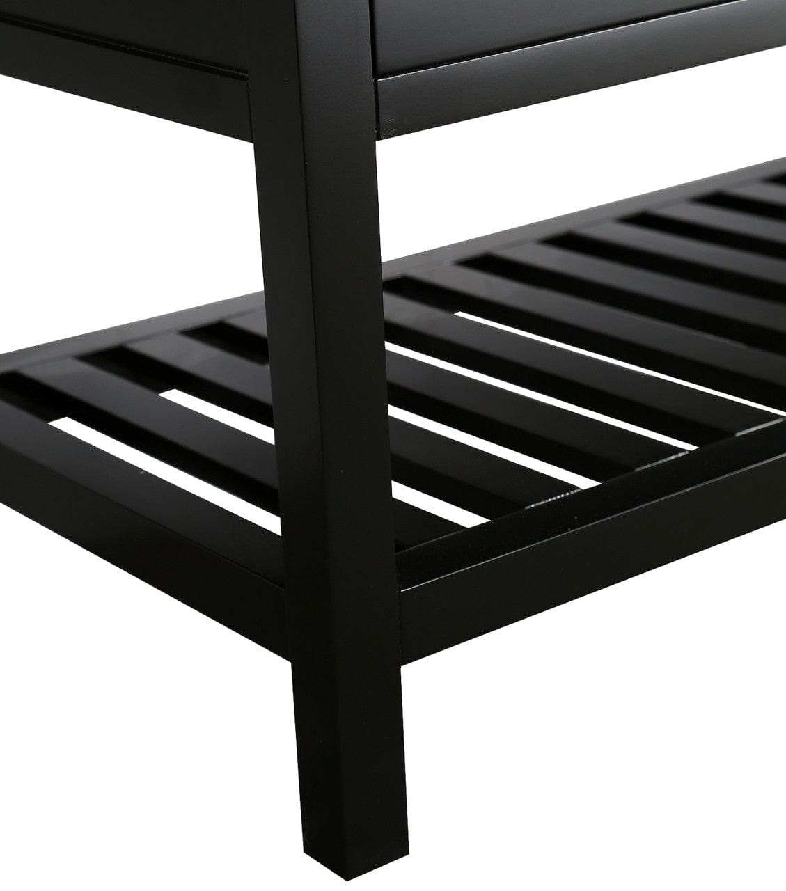 Design Element Vanities Design Element London Cambridge 54" Single Sink Vanity Set in Espresso w/ Carrara Marble Countertop | Square Basin