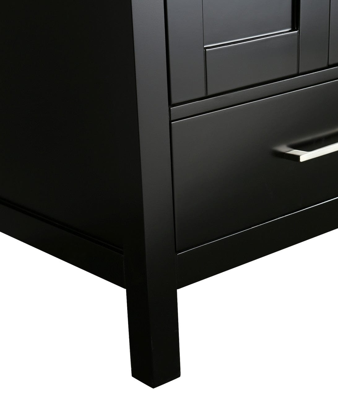 Design Element Vanities Design Element London Hyde 36" Vanity in Espresso w/ Carrara Marble Countertop | Square Basin