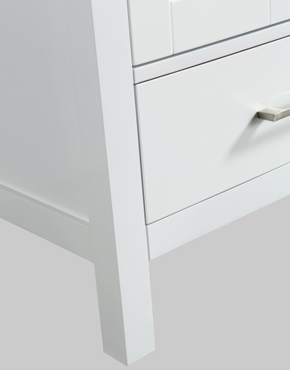 Design Element Vanities Design Element London Hyde 36" Vanity in White w/ Quartz Countertop | Square Basin