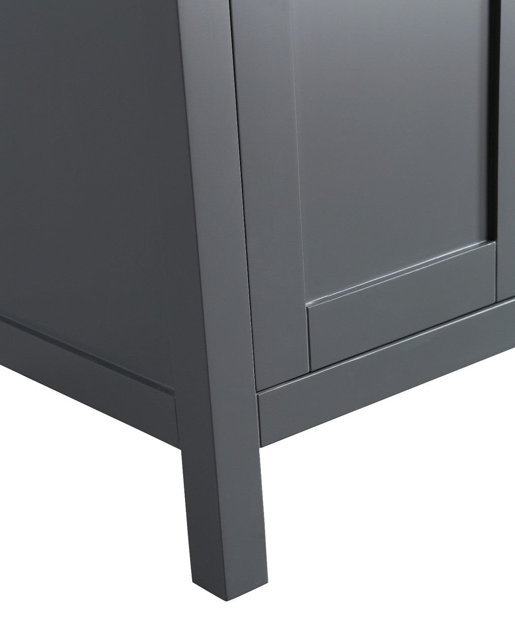 Design Element Vanities Design Element London Stanmark 72" Double Sink Vanity Set in Gray Finish