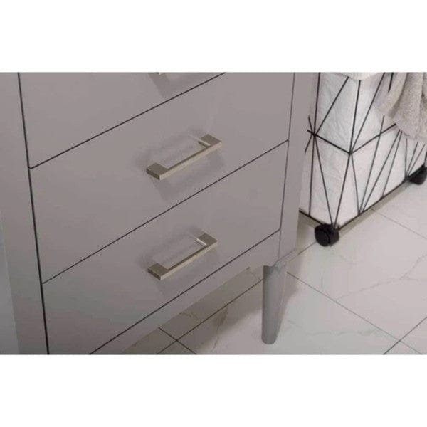 Design Element Vanities Design Element Mason 24" Gray Transitional Single Sink Vanity