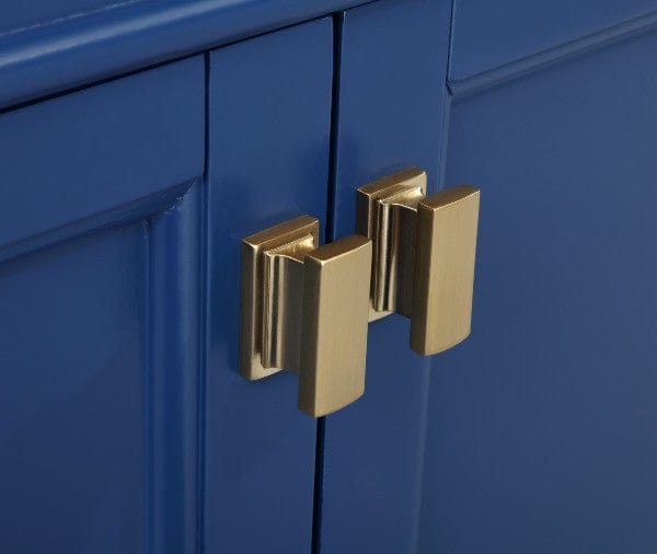 Design Element Vanities Design Element Milano 84" Blue Double Rectangular Sink Vanity ML-84-BLU