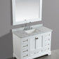 Design Element Omega 48" Single Sink Vanity in White | DEC068C-W