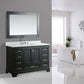 Design Element Omega 54" Single Sink Vanity in Espresso | DEC068D-E