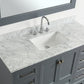 Design Element Omega 54" Single Sink Vanity in Gray | DEC068D-G