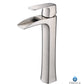 FFT3072BN | Fresca Fortore Single Hole Vessel Mount Bathroom Vanity Faucet - Brushed Nickel