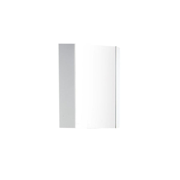 FMC5082WH | Fresca Coda 14 White Corner Medicine Cabinet w/ Mirror Door