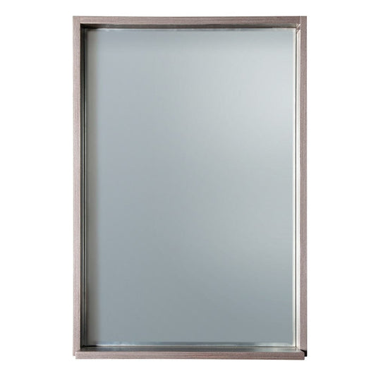 Fresca Allier 22 Gray Oak Mirror with Shelf
