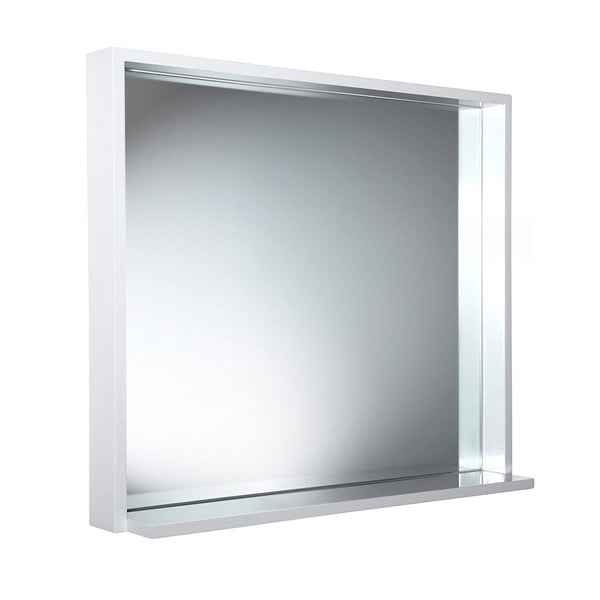 Fresca Allier 30 white Mirror with Shelf