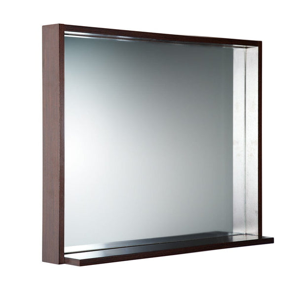 Fresca Allier 36 Wenge Mirror with Shelf