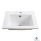 Fresca Allier 16 White Integrated Sink w/ Countertop