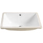 Fresca Allier 19" White Undermount Sinks w/ Countertop