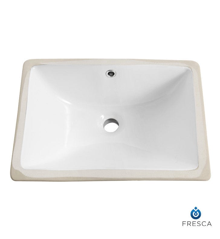 Fresca Allier 19 White Undermount Sinks w/ Countertop