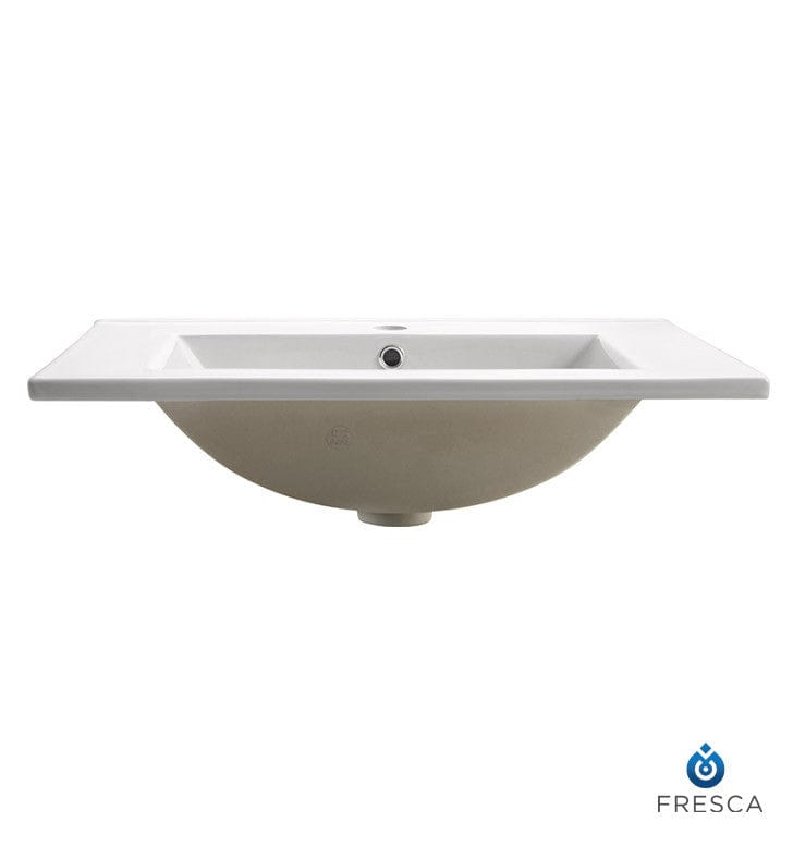 Fresca Allier 24 White Integrated Sink w/ Countertop