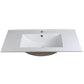 Fresca Allier 36" White Integrated Sink w/ Countertop
