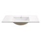 Fresca Allier 40" White Integrated Sink w/ Countertop