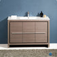 Fresca Allier 48 Gray Oak Modern Bathroom Cabinet w/ Sink