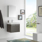 Fresca Alto 23" Gray Oak Wall Hung Modern Bathroom Vanity w/ Medicine Cabinet
