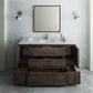 Fresca Formosa 60 Floor Standing Single Sink Modern Bathroom Vanity w/ Mirror | FVN31-123612ACA-FC