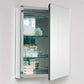 Fresca Livello 24 White Modern Bathroom Vanity w/ Medicine Cabinet