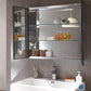 Fresca Livello 30 White Modern Bathroom Vanity w/ Medicine Cabinet