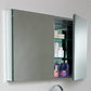 Fresca Mezzo Black Modern Bathroom Vanity w/ Medicine Cabinet