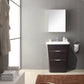 Fresca Milano 26 Chestnut Modern Bathroom Vanity w/ Medicine Cabinet