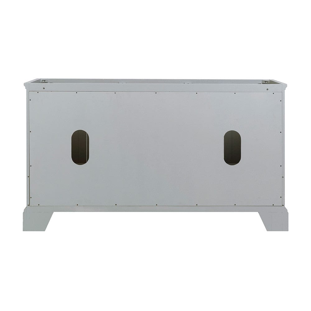 Fresca Vanities Fresca Windsor 60 Gray Textured Traditional Double Sink Bathroom Cabinet | FCB2460GRV