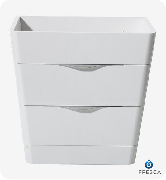 Fresca Milano 32 Glossy White Modern Bathroom Cabinet