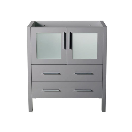Fresca Torino 30 Gray Modern Bathroom Cabinet